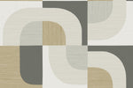 CP90105 geometric textured vinyl wallpaper from the A Lot More Textures collection by Seabrook Designs