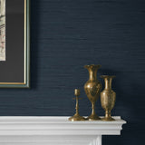 CP90202 faux grasscloth textured vinyl wallpaper decor from the A Lot More Textures collection by Seabrook Designs