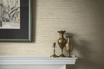 CP90205 faux grasscloth textured vinyl wallpaper accent from the A Lot More Textures collection by Seabrook Designs