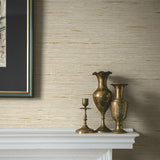 CP90205 faux grasscloth textured vinyl wallpaper accent from the A Lot More Textures collection by Seabrook Designs