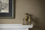 CP90207 faux grasscloth textured vinyl wallpaper accent from the A Lot More Textures collection by Seabrook Designs