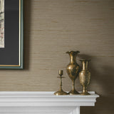 CP90207 faux grasscloth textured vinyl wallpaper accent from the A Lot More Textures collection by Seabrook Designs