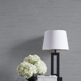 CP90208 faux grasscloth textured vinyl wallpaper accent from the A Lot More Textures collection by Seabrook Designs