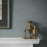 CP90248 faux grasscloth textured vinyl wallpaper accent from the A Lot More Textures collection by Seabrook Designs