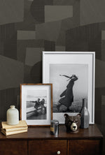 CP91006 geometric textured vinyl unpasted wallpaper decor from the A Lot More Textures collection by Seabrook Designs