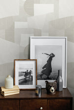 CP91010 geometric textured vinyl unpasted wallpaper decor from the A Lot More Textures collection by Seabrook Designs