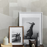 CP91010 geometric textured vinyl unpasted wallpaper decor from the A Lot More Textures collection by Seabrook Designs