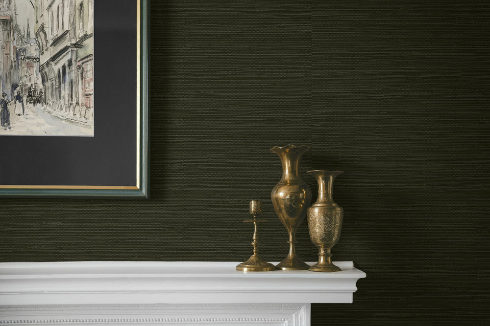 CP91200 faux grasscloth textured vinyl wallpaper decor from the A Lot More Textures collection by Seabrook Designs