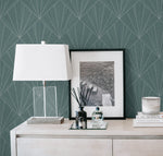 CP91304 geometric textured vinyl wallpaper decor from the A Lot More Textures collection by Seabrook Designs