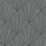 A Lot More Textures Mikkeli Geometric Embossed Vinyl Unpasted Wallpaper