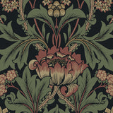 EP10201 vintage floral prepasted wallpaper from Seabrook Designs