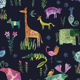 HG12802 animal peel and stick wallpaper from Harry & Grace