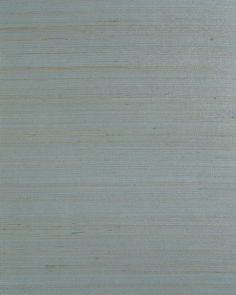 LN50019 Heathered Aqua Abaca Grasscloth Unpasted Wallpaper