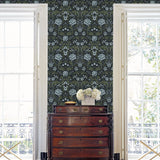 NW44602 vintage floral peel and stick wallpaper decor from NextWall