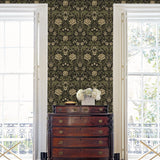 Honeysuckle Trail Floral Premium Peel and Stick Removable Wallpaper