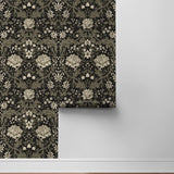 NW44610 vintage floral peel and stick wallpaper roll from NextWall