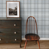 NW54303 tailor plaid peel and stick wallpaper decor from NextWall