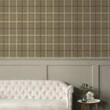 NW54316 plaid peel and stick wallpaper decor from NextWall