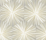 Hex Starburst Peel and Stick Removable Wallpaper