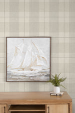 NW56906 plaid peel and stick wallpaper decor from NextWall