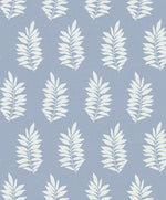 NW57202 Pinnate leaf coastal peel and stick wallpaper from NextWall