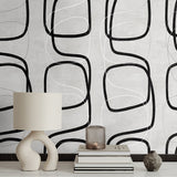 NW57600 geometric peel and stick wallpaper decor from NextWall