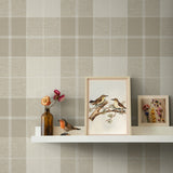 NW58110 plaid peel and stick wallpaper decor from NextWall