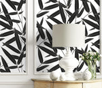 NW58800 leaf peel and stick wallpaper decor from NextWall