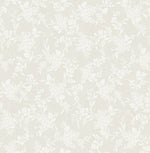 NW59610 neutral floral peel and stick wallpaper from NextWall