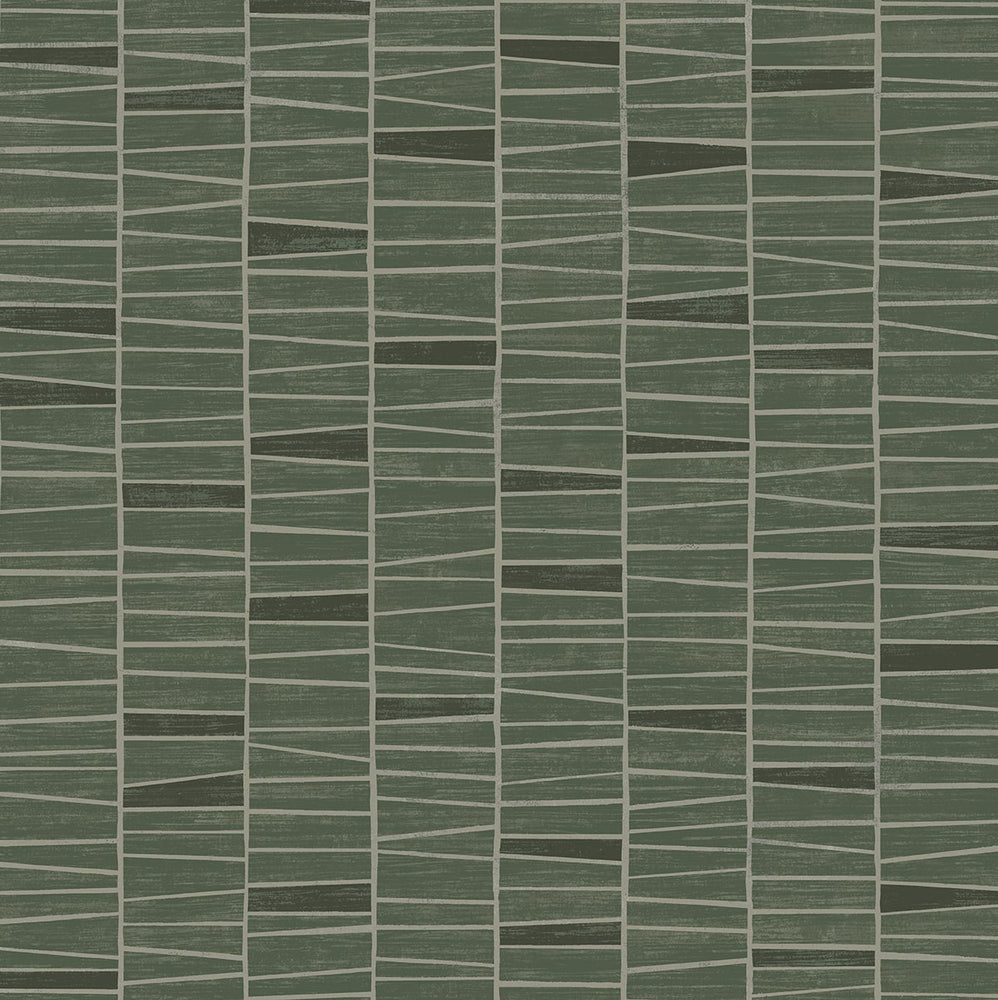 SG12504 striped peel and stick wallpaper from Stacy Garcia