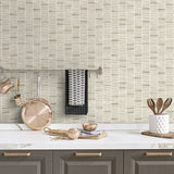 SG12507 striped peel and stick wallpaper kitchen from Stacy Garcia