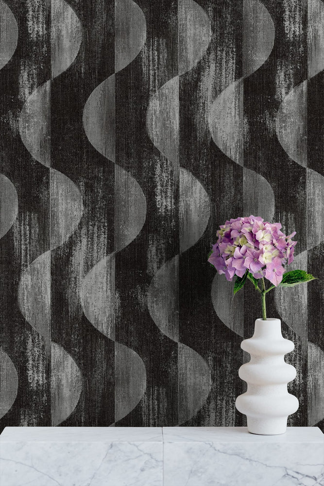 SG12700 geometric peel and stick wallpaper decor from Stacy Garcia Home