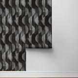 SG12700 geometric peel and stick wallpaper roll from Stacy Garcia Home