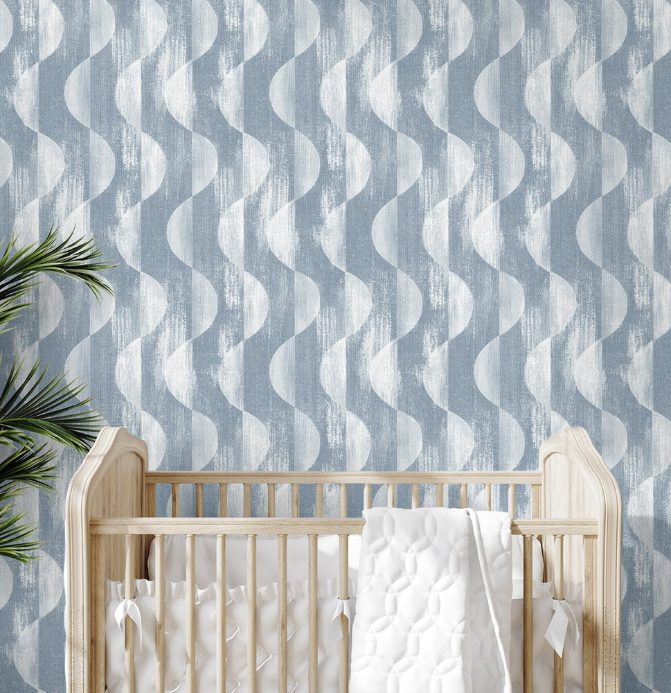 SG12702 geometric peel and stick wallpaper accent from Stacy Garcia Home