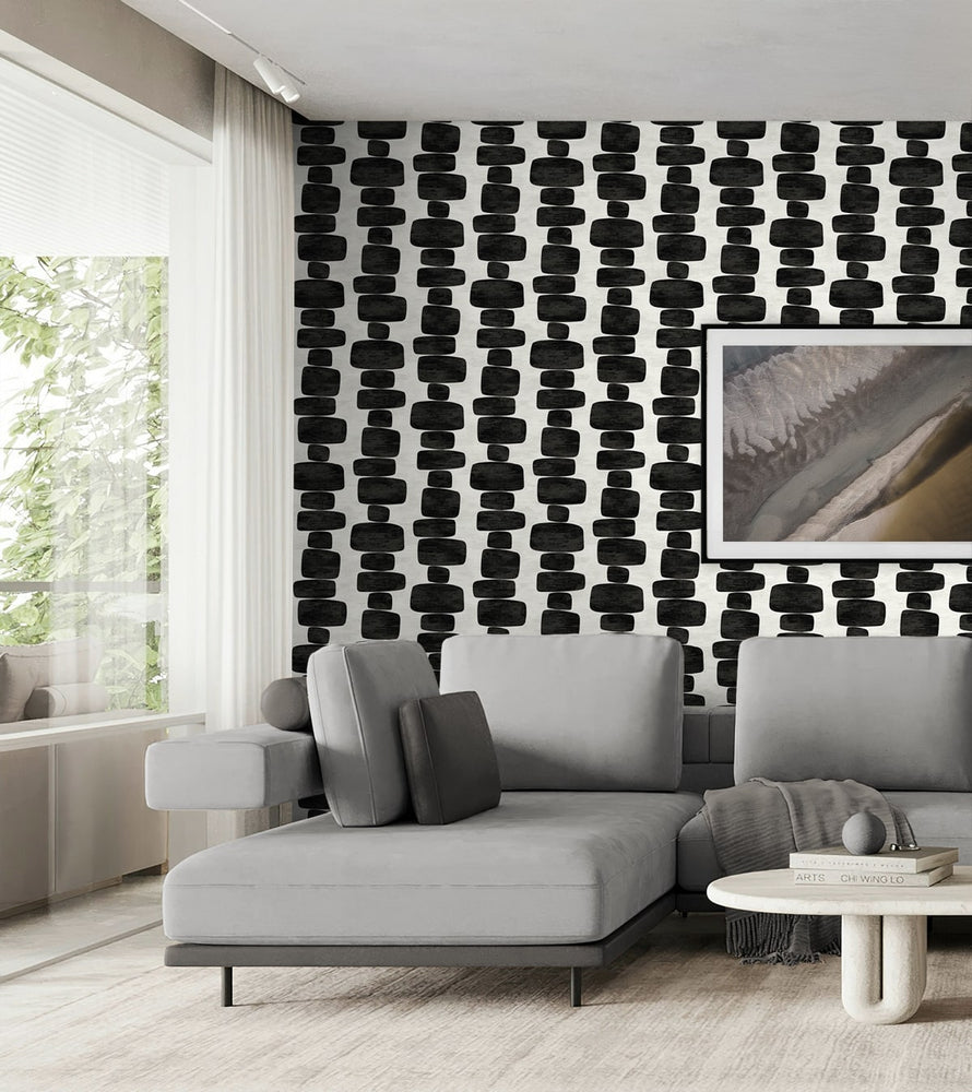 SG12900 geometric peel and stick wallpaper decor from Stacy Garcia Home