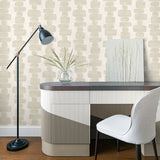 SG12905 geometric peel and stick wallpaper office from Stacy Garcia Home