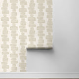 SG12905 geometric peel and stick wallpaper roll from Stacy Garcia Home