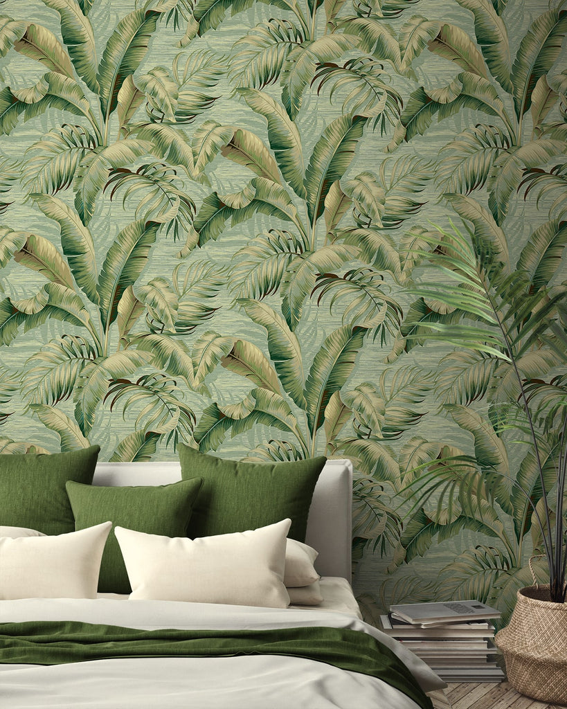 Palmiers Botanical Peel and Stick Removable Wallpaper – Say Decor LLC