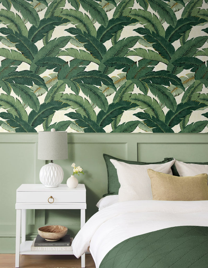 Swaying Palms Botanical Peel and Stick Removable Wallpaper – Say Decor LLC