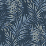 Palm leaf peel and stick wallpaper 802863WR from Tommy Bahama Home