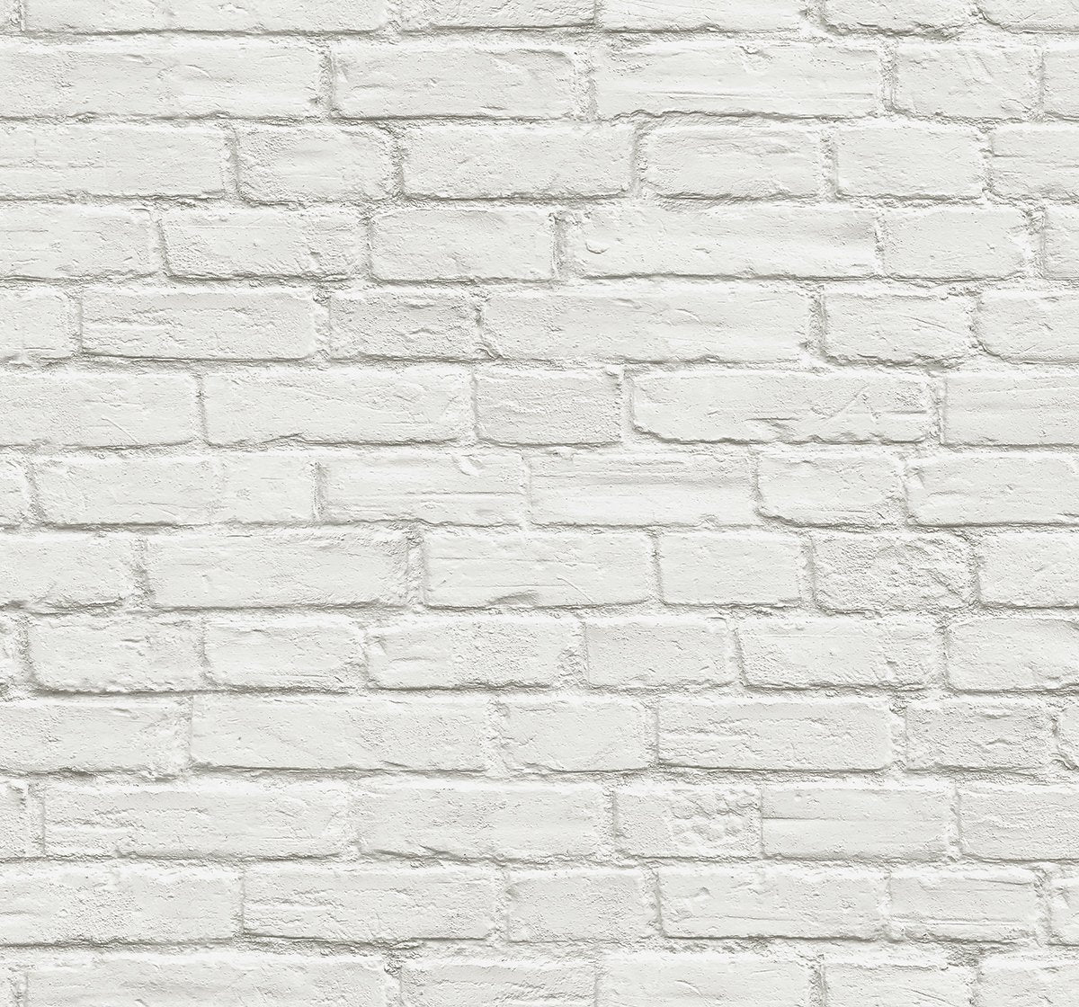 Brick White Wall Adhesive Film (Set of 2)