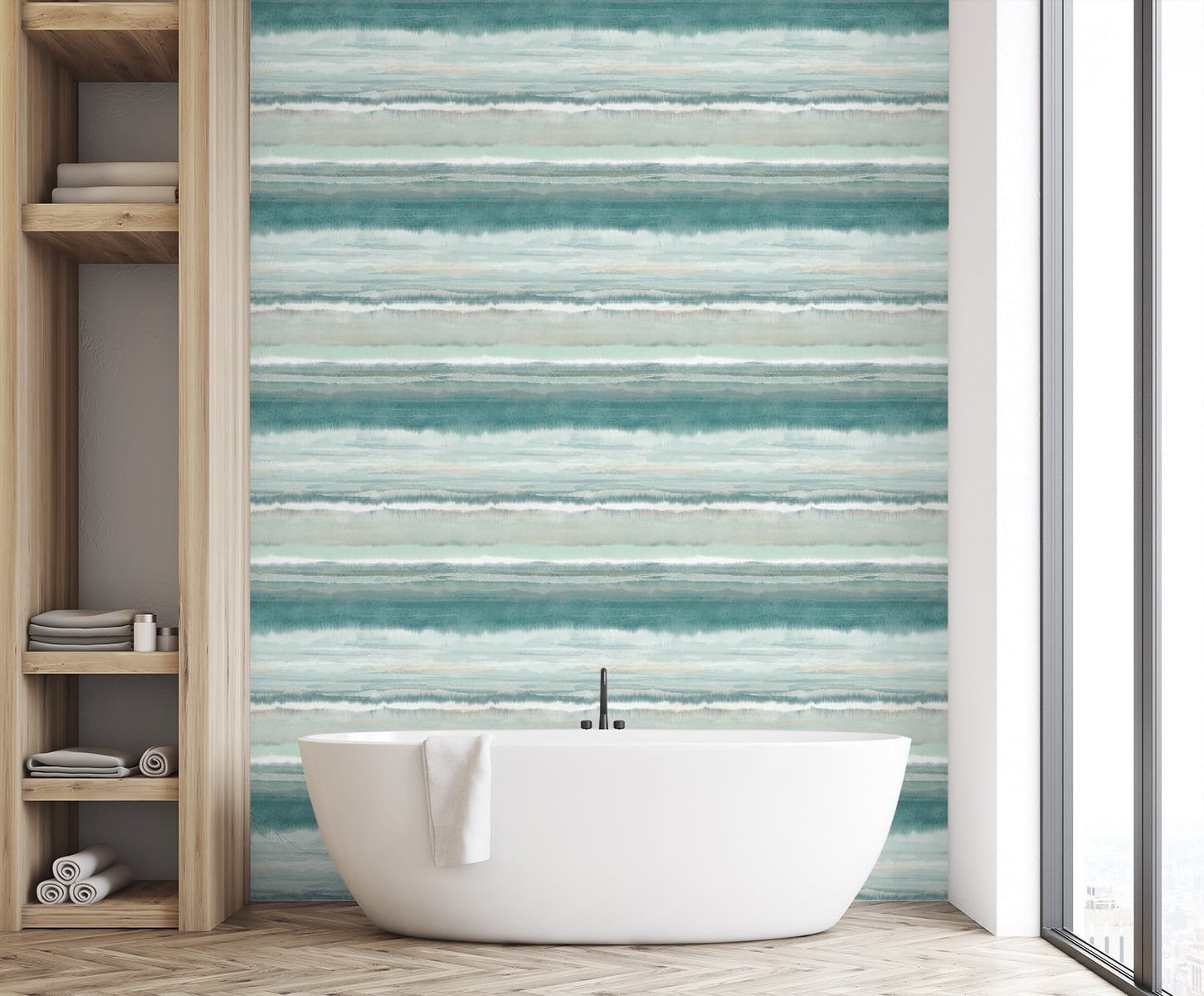 DT20302 Watercolor Stripe High Performance Wallpaper – Say Decor LLC