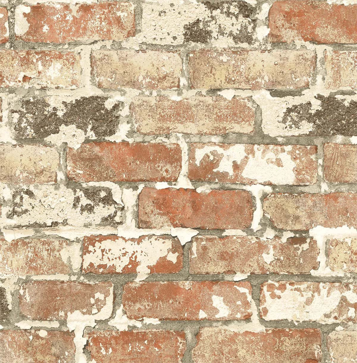 Red Brick Peel And Stick Wallpaper