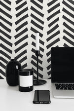 NW39700 Mod chevron peel and stick removable wallpaper office from NextWall