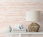 SC21101 striped stringcloth wallpaper decor from the Summer House collection by Seabrook Designs