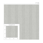 TG60203 knit chevron textured vinyl wallpaper scale from DuPont Tedlar