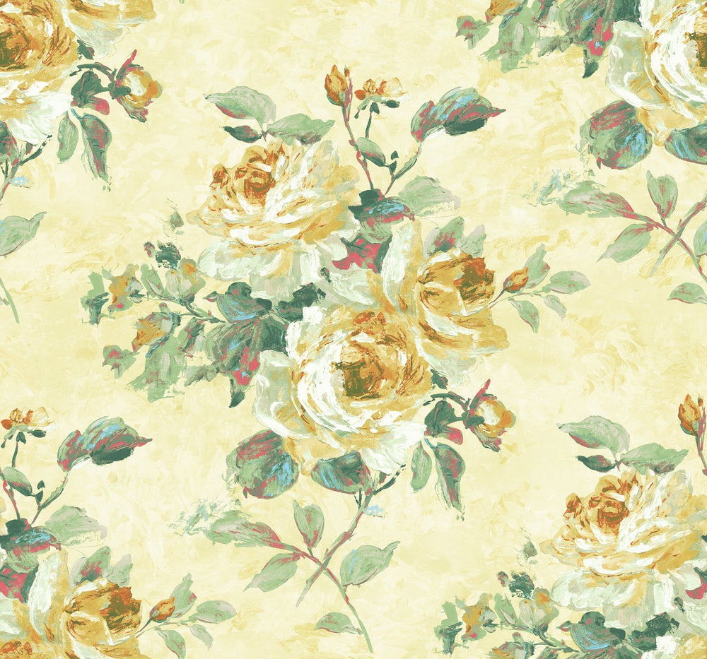 FI70403 in bloom floral wallpaper from the French Impressionist collection by Seabrook Designs